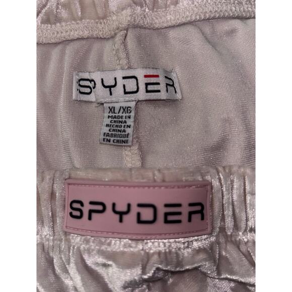 Spyder Plush Crushed Velvet Pants M Leisurewear FLAW - Picture 3 of 6